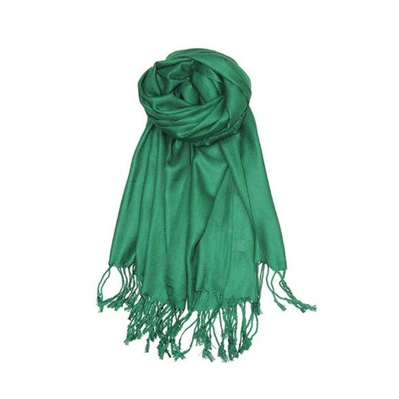 Oussum Women's Winter Viscose Scarf Fringe for Casual Gifts Wear - Picture 4 of 6